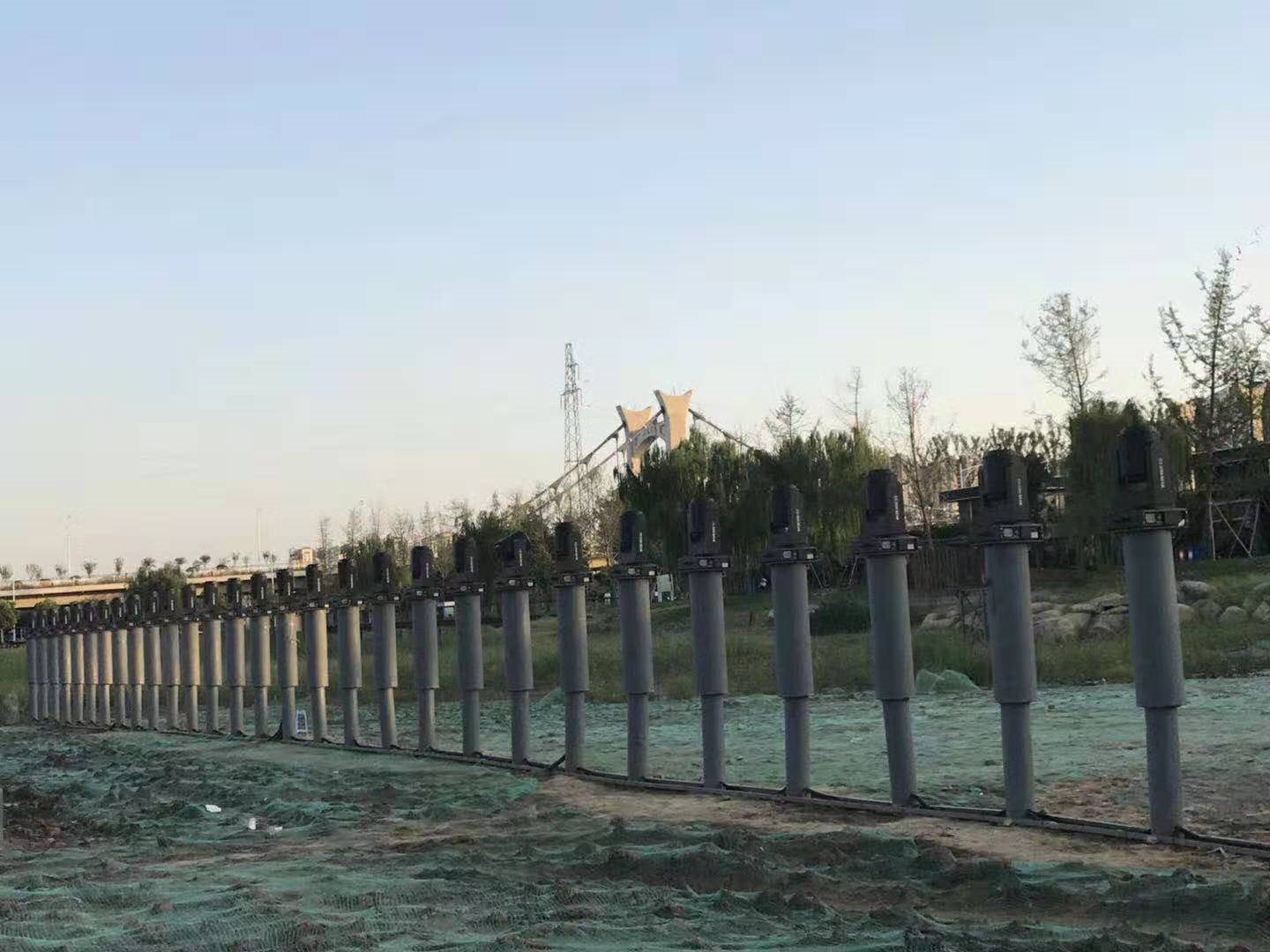 贵州水上乐园灯光  文旅项目（采用防水光束灯共计200台）